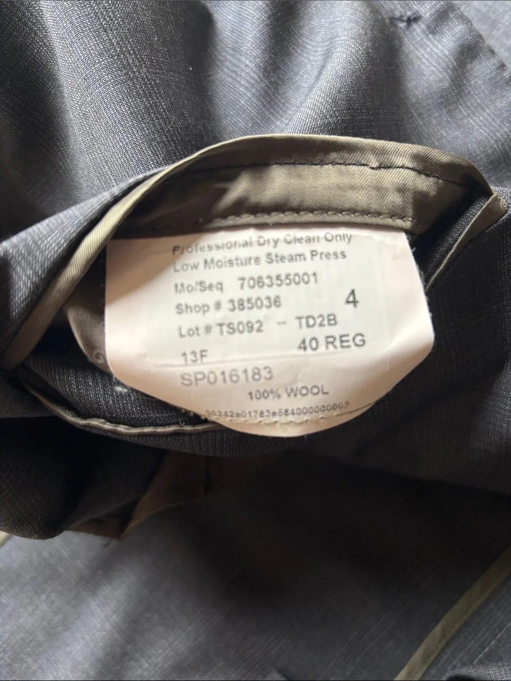 Todd Snyder x Southwick Gray Plaid 1/4 Lined Sport Coat Blazer 40 R Slim MIUSA
